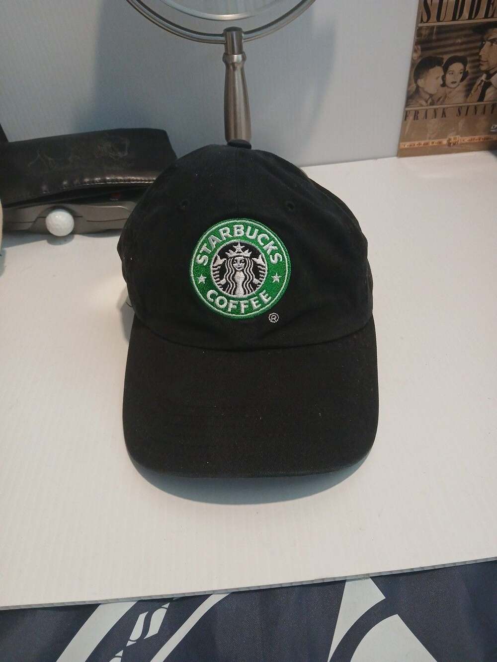 Starbucks Coffee Hat Black Embroidered Logo